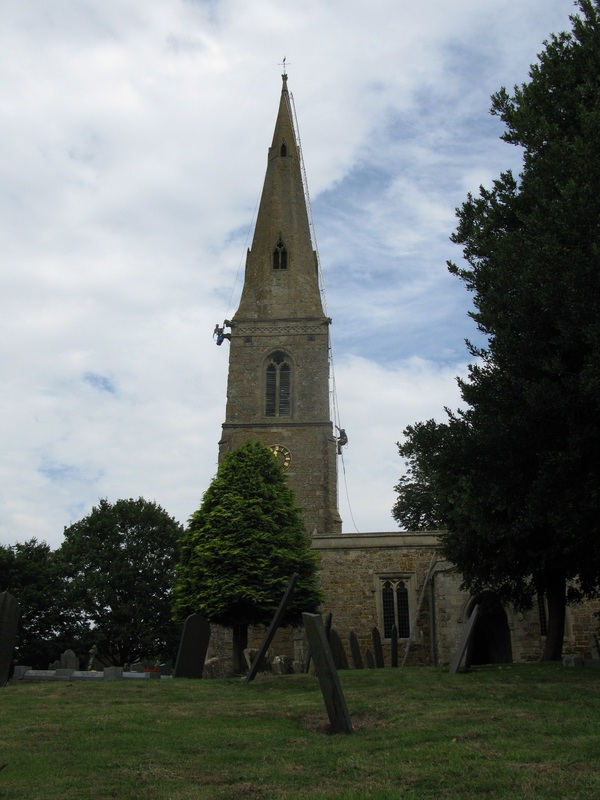 All Saints Church from the fields